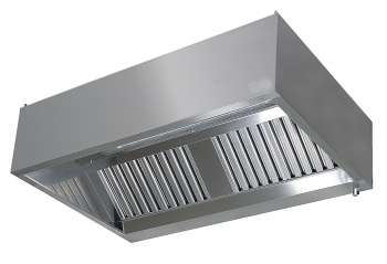 RVS doosmodel afzuigkap 540 hoog 1100 diep RVS doosmodel afzuigkap 540 hoog 1100 diep
