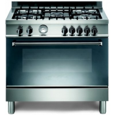 Gasfornuis, 5 branders + elektr. Grill