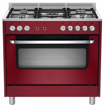Gasfornuis met grote elektrische oven 2
