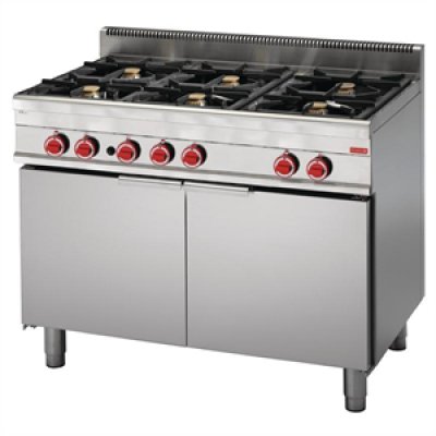 Gastro-M gasfornuis kleine oven 650 lijn